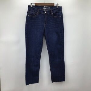 Old Navy The Power Jean Dark Wash Straight Ankle Women's Jeans